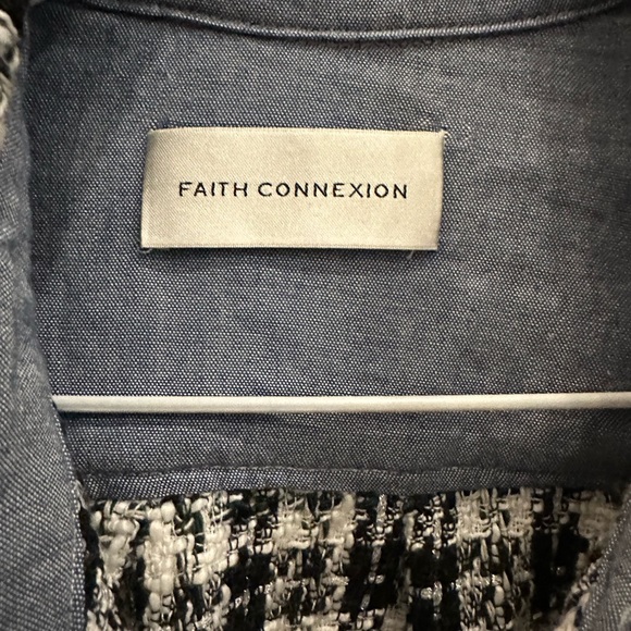 Woman’s Black and White Tweed Jacket - Picture 3 of 4